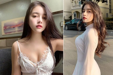 Cô gái nổi tiếng vì mặc áo dài quá đẹp, ảnh đời thường còn bất ngờ hơn