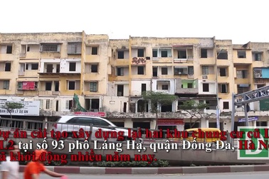 Khu tập thể "đất vàng" Hà Nội thành nhà hoang chứa rác hôi thối