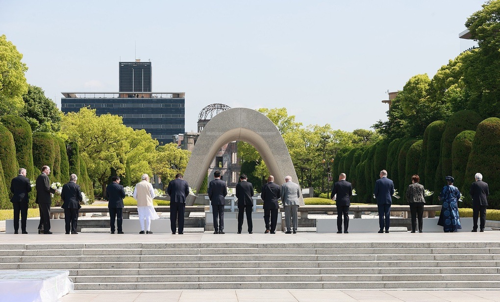 Thủ tướng thăm nơi ghi dấu thảm họa bom nguyên tử ở Hiroshima - 6 Thủ tướng thăm nơi ghi dấu thảm họa bom nguyên tử ở Hiroshima - 6