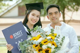 "Á hậu giỏi tiếng Pháp" học tiến sĩ ở tuổi 27, viên mãn bên chồng tri thức