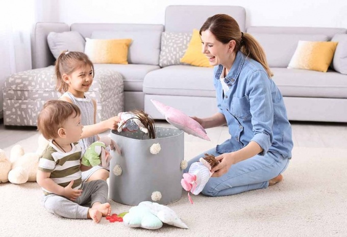 Cần dạy con cách sống gọn gàng ngăn nắp ngay từ nhỏ.