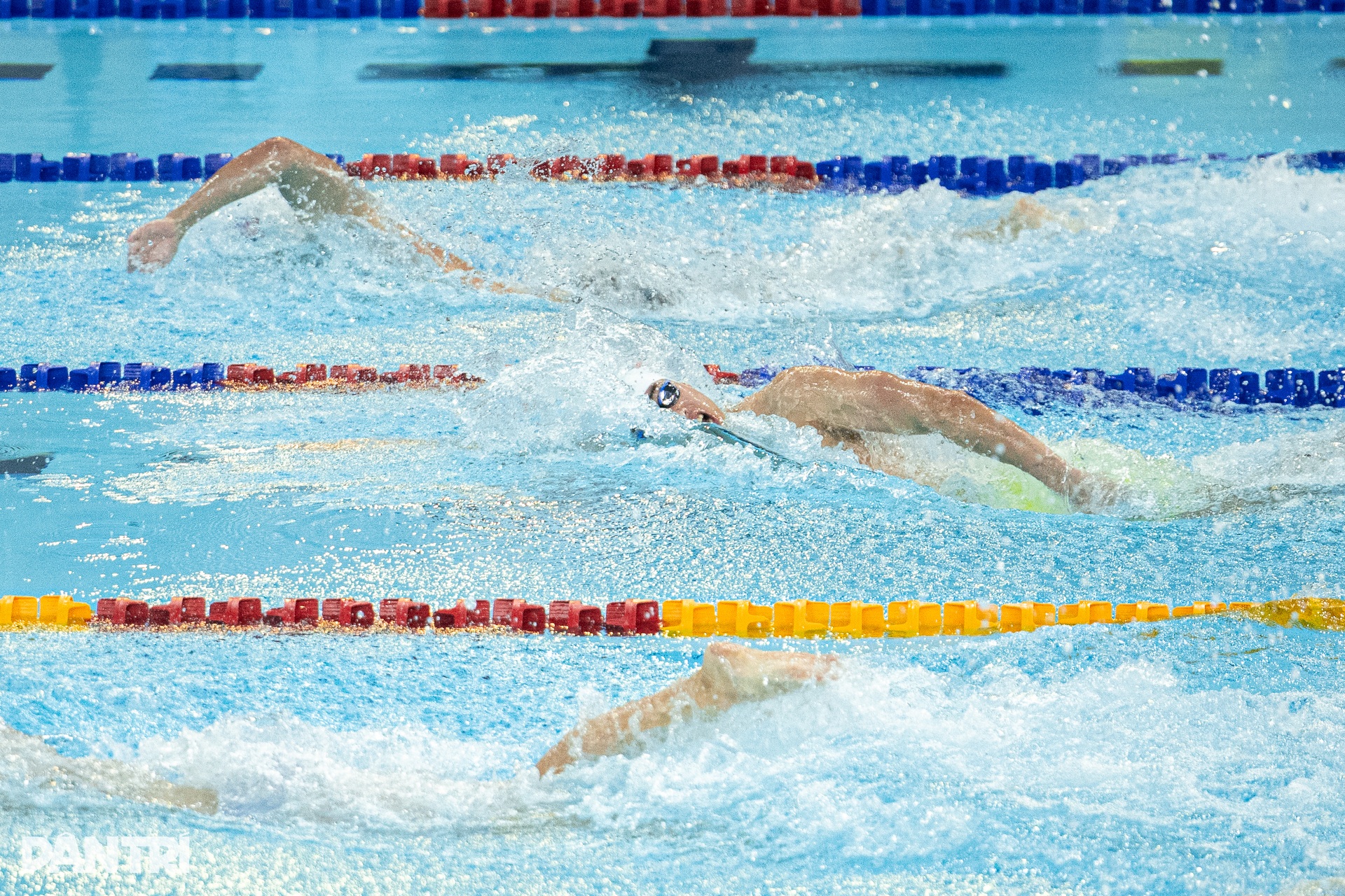 นักว่ายน้ำชาวเวียดนามระเบิดอารมณ์ด้วยความตื้นตันใจหลังจากคว้าเหรียญทองซีเกมส์ได้ 3 สมัยติดต่อกัน - 6 Kình ngư Việt Nam bùng nổ cảm xúc khi lập hat-trick HCV SEA Games - 6