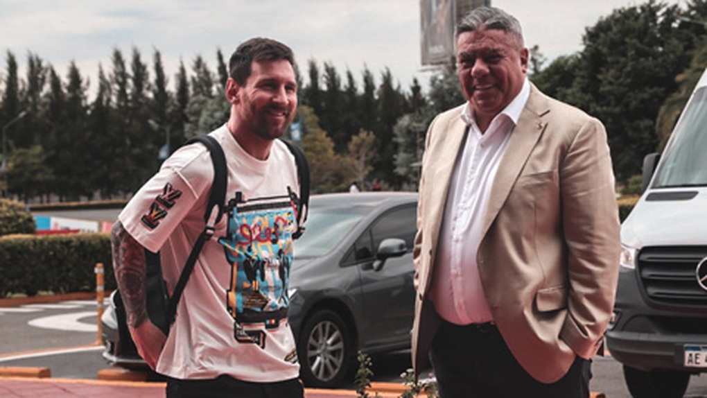Quên đi nỗi buồn ở PSG, Messi vui vẻ hội quân cùng tuyển Argentina - 1 Quên đi nỗi buồn ở PSG, Messi vui vẻ hội quân cùng tuyển Argentina - 1