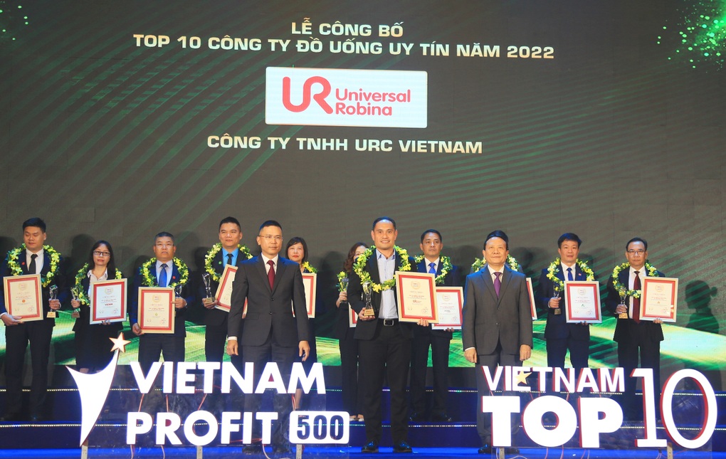 URC Việt Nam vào top 5 công ty đồ uống uy tín nhất năm 2022 - 1 URC Việt Nam vào top 5 công ty đồ uống uy tín nhất năm 2022 - 1