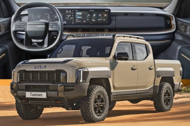 Xe bán tải Kia Tasman chính thức lộ diện: Khác biệt và thực dụng