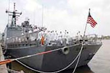 Tàu hải quân Mỹ thăm TPHCM 