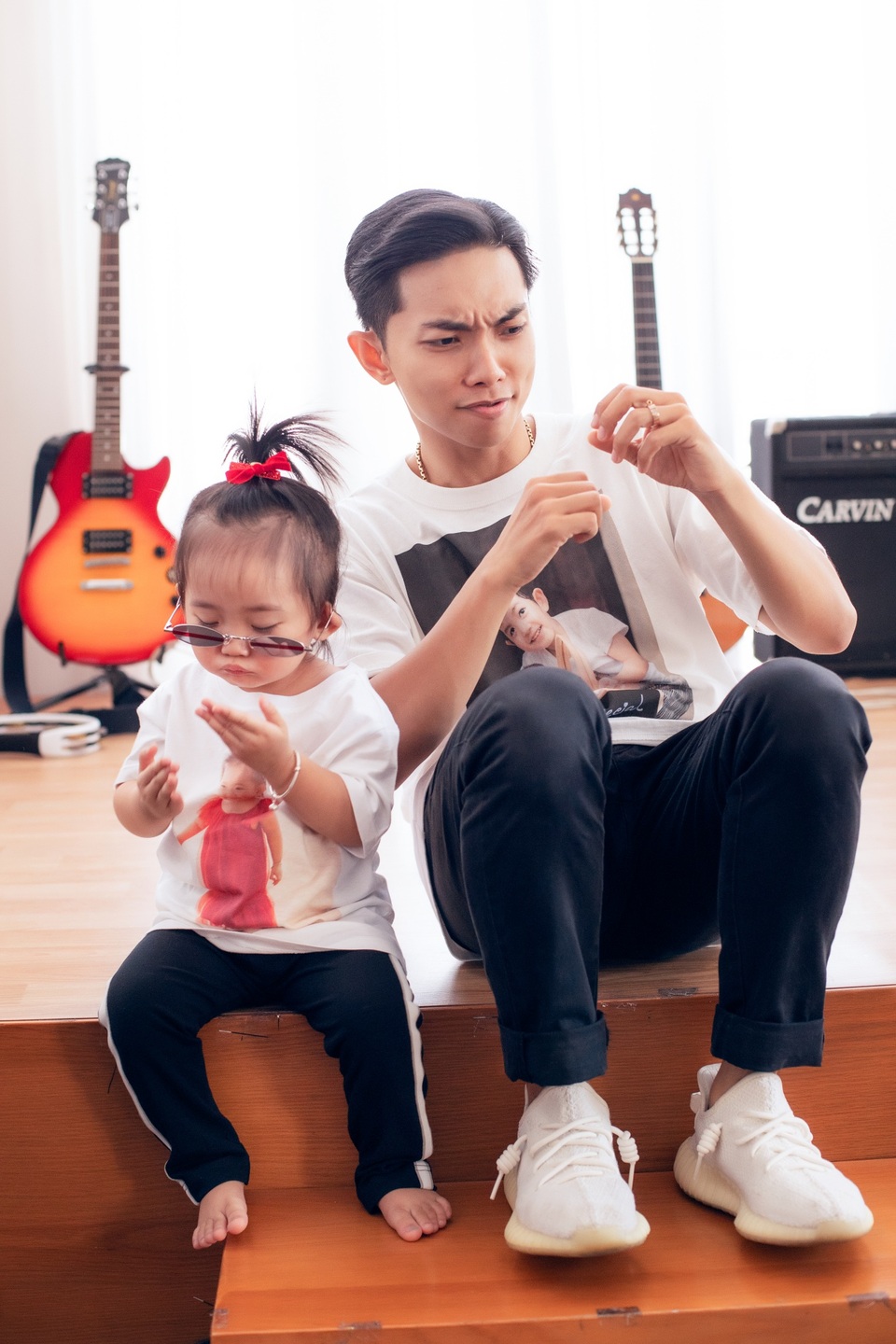 Khoảnh khắc ấm lòng của gia đình Khánh Thi giữa dịch Covid-19 - 14