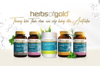 Herbs of Gold – Thương hiệu thảo dược nước Úc chính thức có mặt tại Việt Nam