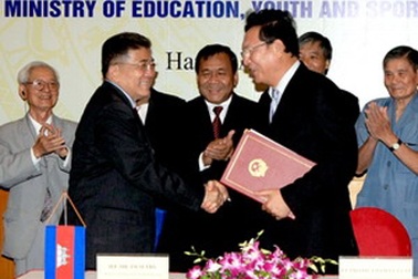 VN - Campuchia ký kế hoạch hợp tác giáo dục đào tạo 