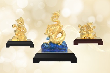 Quà tặng vàng Kim Long cho năm rồng hoàng kim