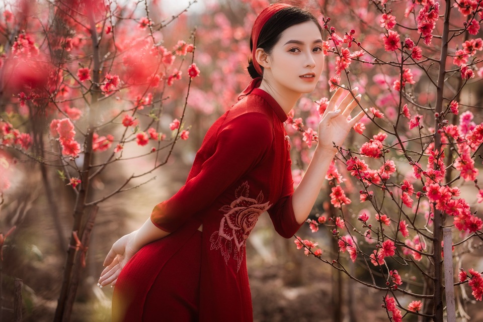 Thiếu nữ Bắc Giang đẹp tựa nàng thơ dạo bước giữa vườn xuân - 9 Thiếu nữ Bắc Giang đẹp tựa nàng thơ dạo bước giữa vườn xuân - 9