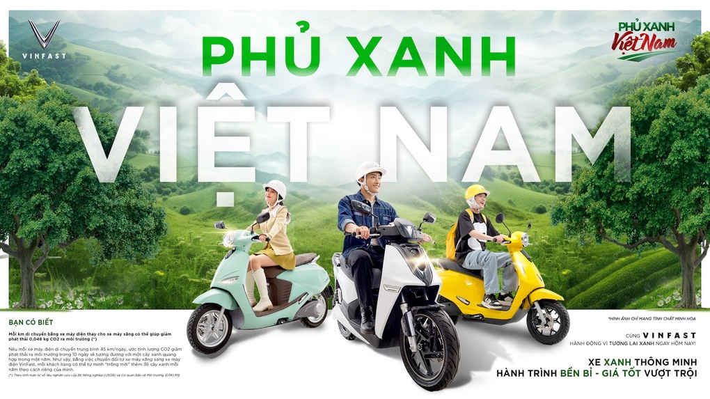 VinFast triển khai chương trình Phủ xanh Việt Nam - 1 VinFast triển khai chương trình Phủ xanh Việt Nam - 1