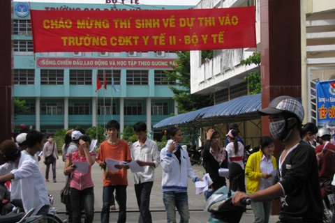 Đà Nẵng: Tỷ lệ thí sinh dự thi CĐ cao hơn hẳn mọi năm