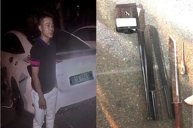 Bắt lái xe ô tô mang hung khí, gây tai nạn giao thông rồi bỏ chạy