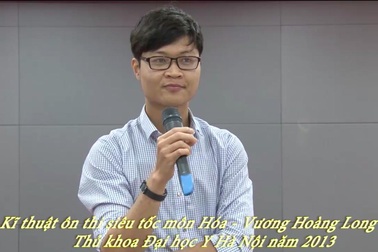 Học cùng thủ khoa điểm 10 môn Hoá Học