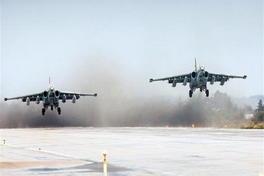 Chiến đấu cơ Syria dội bom dồn dập thành trì phiến quân ở Idlib, Hama, Homs