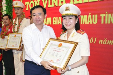 Nữ Bí thư Đoàn Công an Bạc Liêu: "Hạnh phúc làm điều bình dị có ích xã hội"