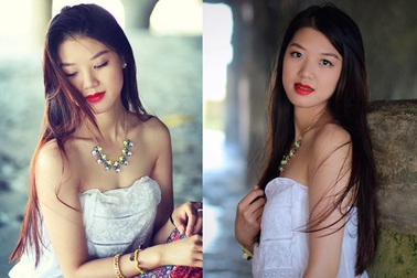 Á khôi “má lúm” thích Tết vì… không phải đi học