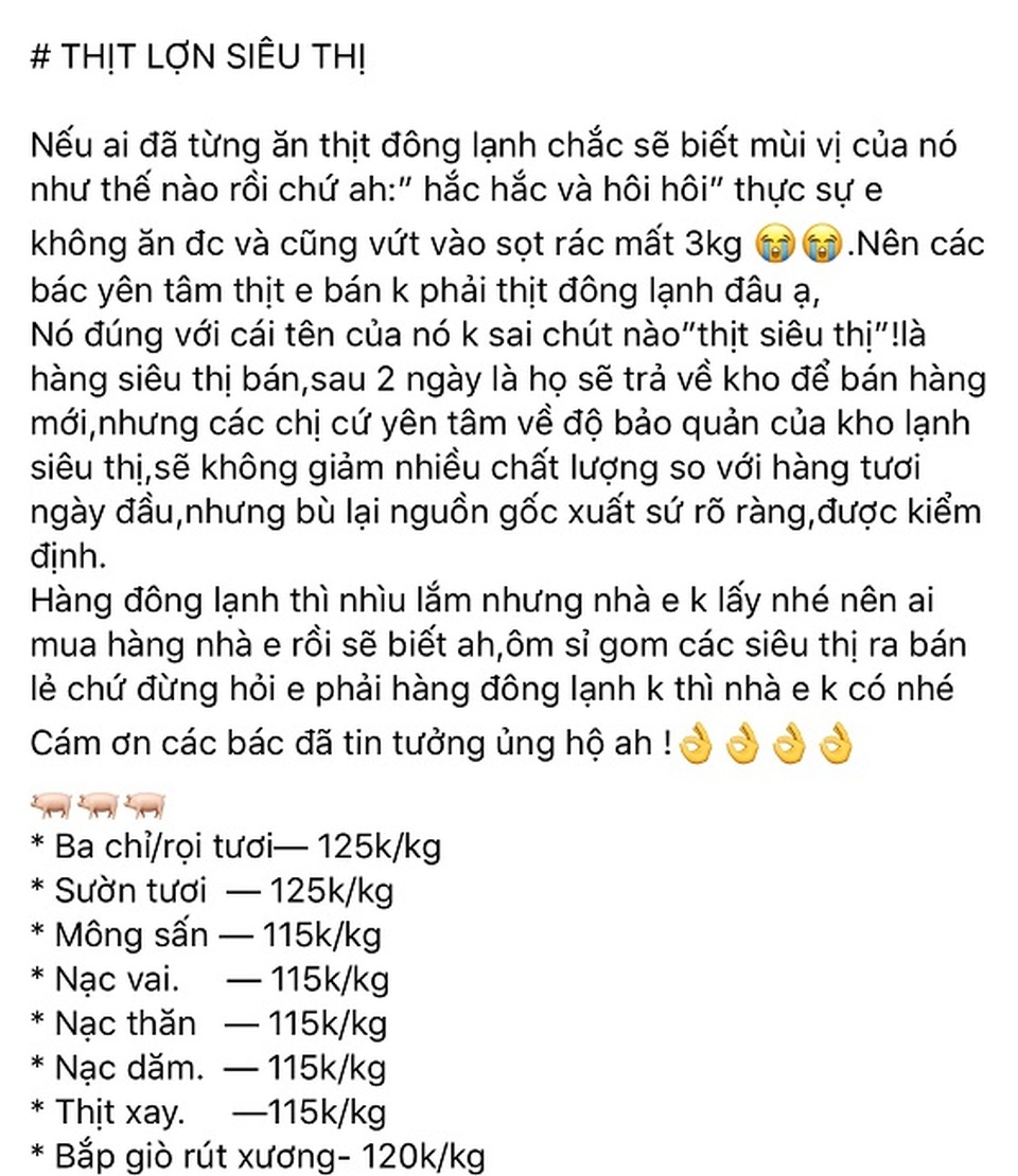 Thịt siêu thị đắt hàng chợ mạng, muốn mua phải đặt trước cả tuần - 2 Thịt siêu thị đắt hàng chợ mạng, muốn mua phải đặt trước cả tuần - 2