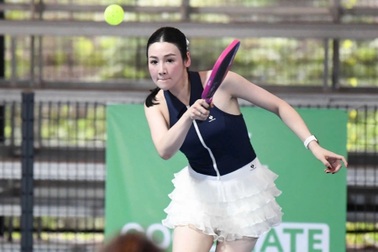 Dàn á hậu, diễn viên, ca sĩ nổi tiếng hâm nóng giải pickleball Dân trí