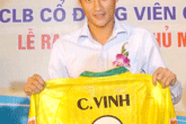 Công Vinh sở hữu chiếc áo số 9 đội T&T Hà Nội