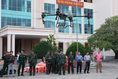 Bay thử 7 drone phục vụ ứng phó bão Kalmaegi