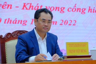 Chủ tịch tỉnh Thái Nguyên đối thoại với thanh niên "Khát vọng cống hiến"