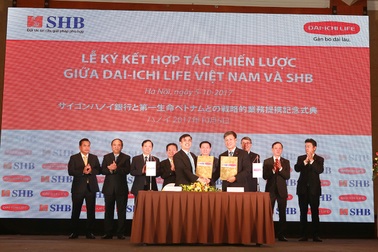 Dai-ichi Life Việt Nam và SHB ký kết hợp tác chiến lược dài hạn
