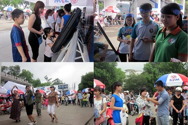 Rộn ràng ngày hội chăm sóc khách hàng SYM tại Hà Nội