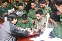Tổ chức Phiên GDVL chuyên đề cho bộ đội xuất ngũ