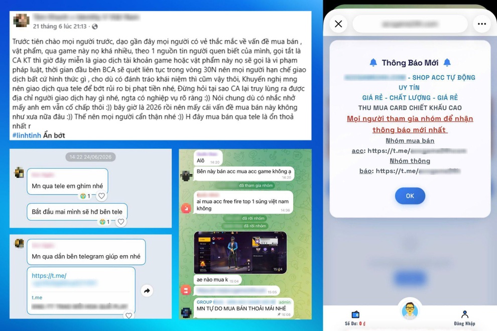 Chợ game tháo chạy trước ngày bị phạt, Telegram thành “điểm hẹn” mới - 5 Chợ game tháo chạy trước ngày bị phạt, Telegram thành “điểm hẹn” mới - 5