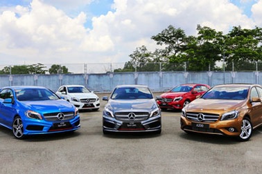 Mercedes A-class ra mắt thị trường Việt Nam