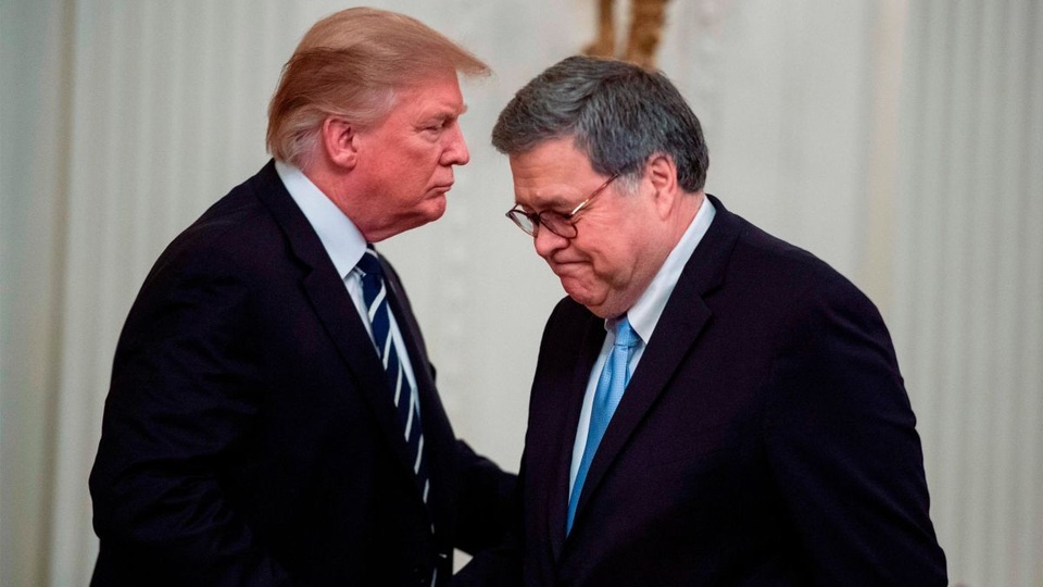 Ông Trump nổi đóa với Bộ trưởng Tư pháp vì nói không có gian lận bầu cử - 1 Ông Trump nổi đóa với Bộ trưởng Tư pháp vì nói không có gian lận bầu cử - 1