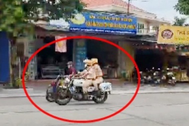 Kiểm điểm hai CSGT rượt đuổi người vi phạm