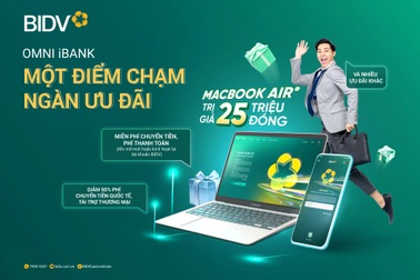 "Một điểm chạm - Ngàn ưu đãi" với Omni BIDV iBank