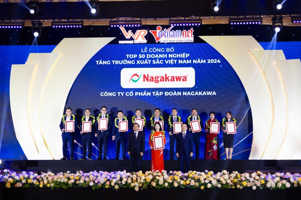 Nagakawa lần thứ 4 ghi danh Top 50 doanh nghiệp tăng trưởng xuất sắc Việt Nam - 1 Nagakawa lần thứ 4 ghi danh Top 50 doanh nghiệp tăng trưởng xuất sắc Việt Nam - 1