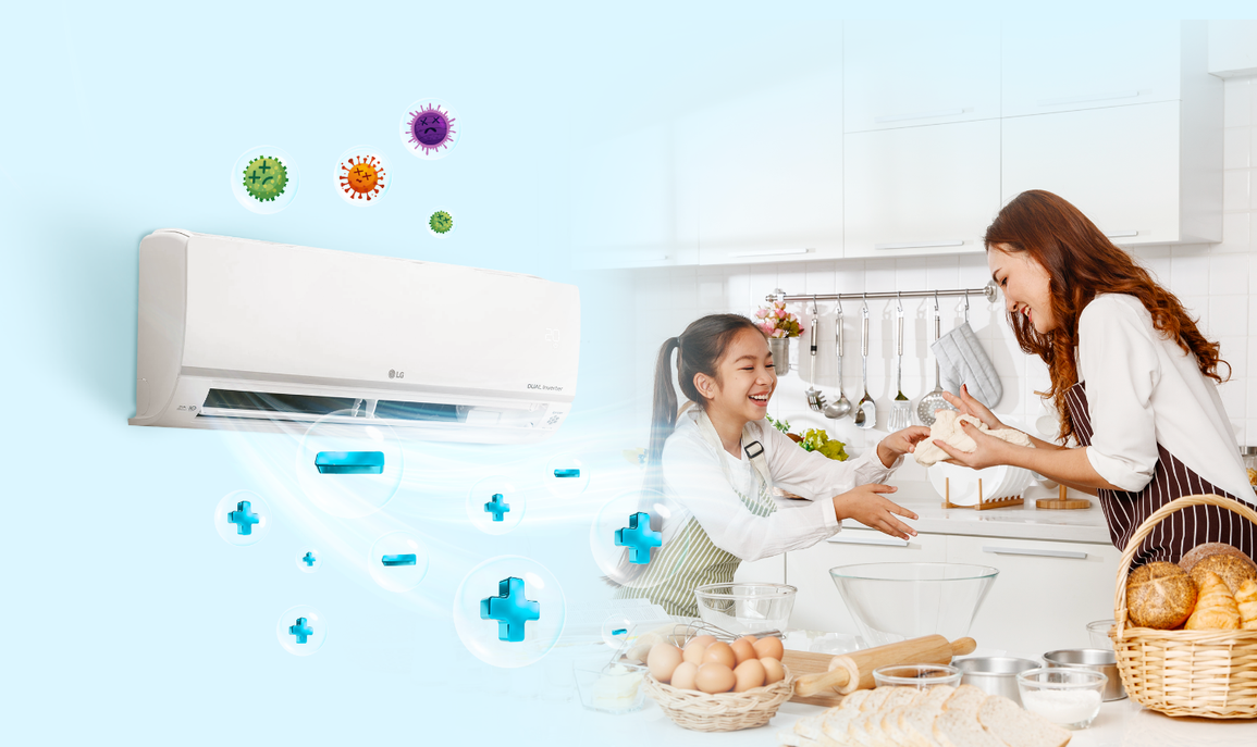 LG DUALCOOL giúp bảo vệ sức khỏe cả nhà từ trong ra ngoài như thế nào? - 4 LG DUALCOOL giúp bảo vệ sức khỏe cả nhà từ trong ra ngoài như thế nào? - 4