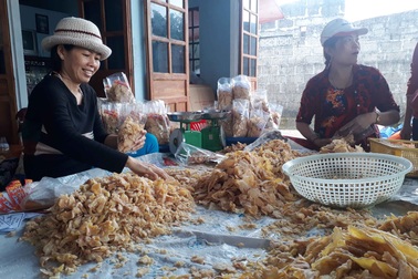 Mứt gừng Huế vào mùa