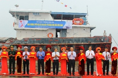 Ra mắt tuyến vận tải ven biển từ Quảng Bình đến Kiên Giang