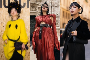 Châu Bùi tại Tuần lễ thời trang quốc tế: Phá cách gợi cảm, ngủ 3 tiếng/ngày