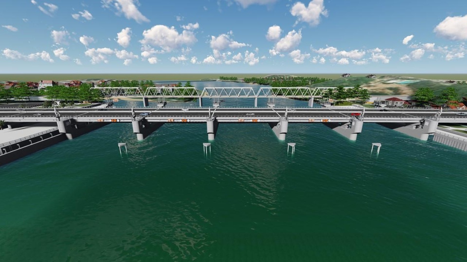 760 tỷ đồng làm Đập ngăn mặn kết hợp cầu qua sông Cái Nha Trang - 1 760 tỷ đồng làm Đập ngăn mặn kết hợp cầu qua sông Cái Nha Trang - 1