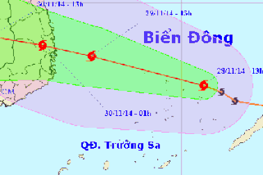 Không khí lạnh về miền Bắc, miền Trung mưa lớn