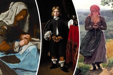 Tìm thấy đồ denim, iPhone, giày Nike trong tranh cổ hàng trăm năm tuổi