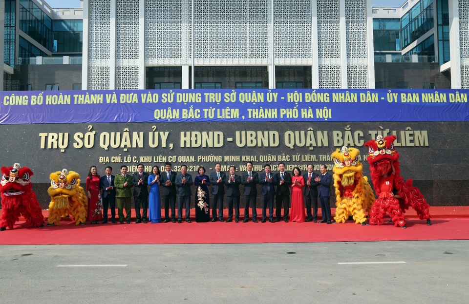 Sau 7 năm tách quận, Bắc Từ Liêm có trụ sở hơn 370 tỷ đồng - 1 Sau 7 năm tách quận, Bắc Từ Liêm có trụ sở hơn 370 tỷ đồng - 1