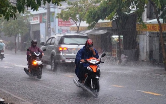 Thời tiết ngày 29/8: Bắc Bộ, Bắc Trung Bộ vẫn có mưa rào và giông