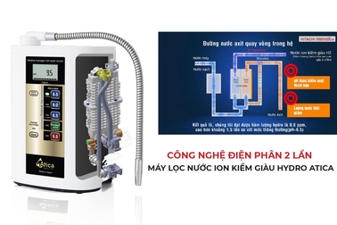 Đắt hàng máy lọc nước ion kiềm giàu hydro điện phân 2 lần mùa Covid