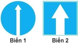 Biển nào báo hiệu "Đường một chiều"?
