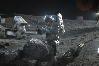 Bức xạ trên Mặt trăng cao hơn 200 lần trên Trái đất