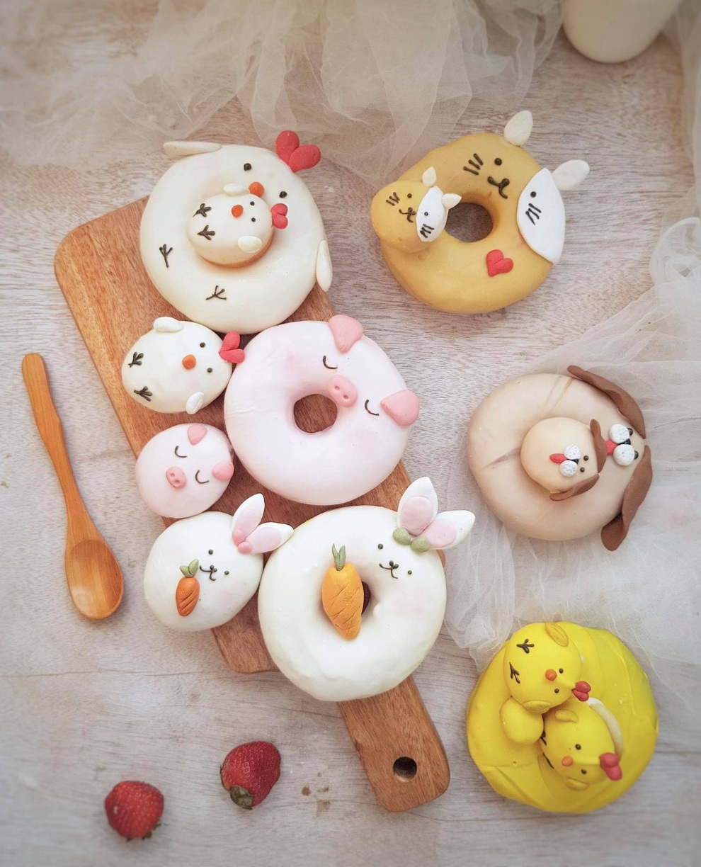 Cô gái Sài Gòn hô biến bánh trung thu thành hình động vật ngộ nghĩnh - 11 Cô gái Sài Gòn hô biến bánh trung thu thành hình động vật ngộ nghĩnh - 11