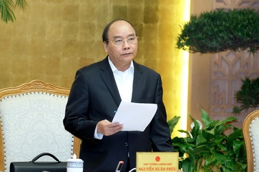 Thủ tướng chủ trì họp Thường trực Chính phủ về tình hình an ninh trật tự